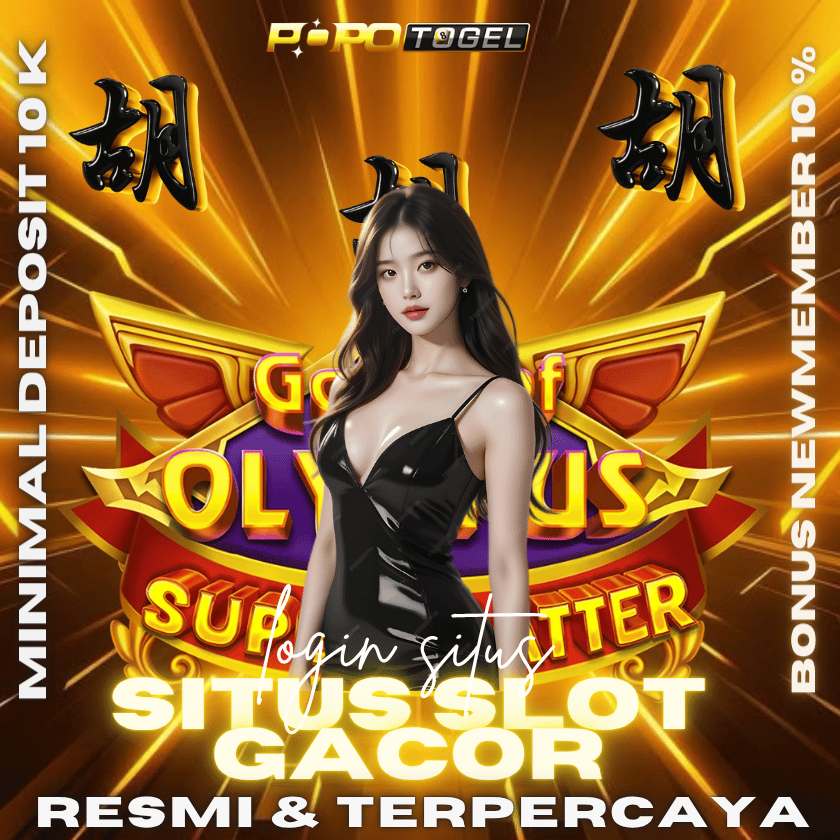 POPOTOGEL✈️ LiNk Toto Slot Gacor Terbaik dan Situs Togel Online Resmi Terkemuka No 1